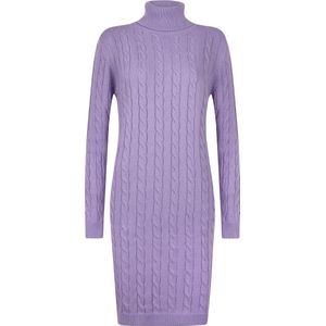 Felix Hardy Coltrui Jurk Gebreide Trui Coltrui Lang Dames Lila - M