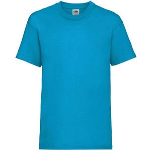 Fruit of the Loom Kinderen/Kinderen T-Shirt (Azuurblauw)