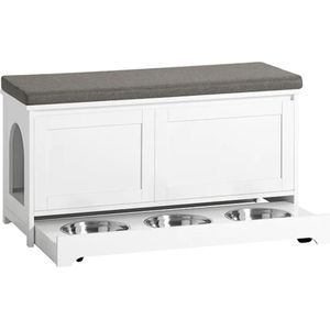 Simpletrade Kattenbak - Kast - Multifunctioneel - MDF - 90x44x36 cm