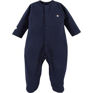Eevi - Boxpakje/Slaappakje/Pyjama/Onesie - Donker Blauw - Maat 62 - 2 t/m 4 maanden