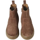 Leren Chelsealaarzen - Kameel - Jongens - Met Elastiek en Rits