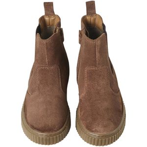 Leren Chelsealaarzen - Kameel - Jongens - Met Elastiek en Rits