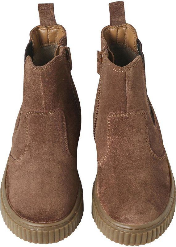 Leren Chelsealaarzen - Kameel - Jongens - Met Elastiek en Rits