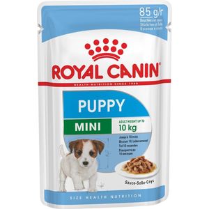 Royal Canin Mini - Puppy - Natvoer Hond - Pouch - 12 x 85 g