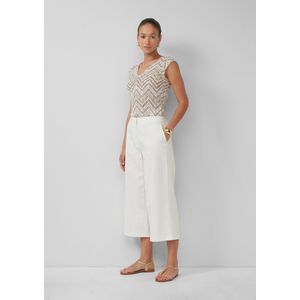 s.Oliver - Wide-Leg Culotte - Luxe Lyocell-Katoenmix