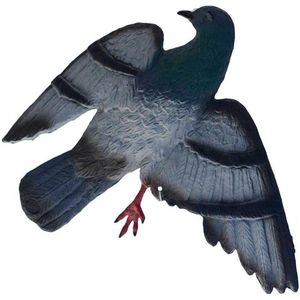 FlattyPigeon - silhouet van een duif