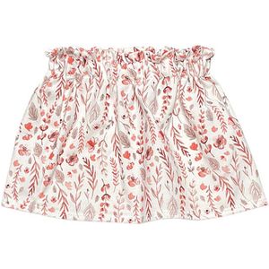 Rokje Raspberry Leaves - Roze/Wit - Feathers - Maat 86/92