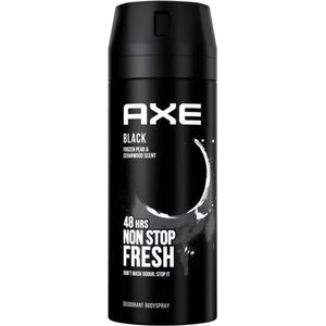 x6 Axe deo bodyspray Black 150ml
