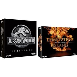 Spellenbundel - 2 Stuks - Jurassic World the boardgame & Temptation Island