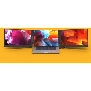 Tri Screen (2025) | 15.6 inch | Full HD | Portable Monitor | Aluminium Behuizing | USB-C | Triple Monitor | Draagbare Monitor