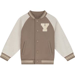 Prénatal baby zomerjas - Jongens - Light Taupe Brown - Maat 68