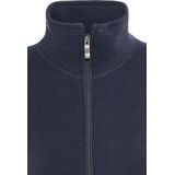 Woolpower Full Zip Jacket 600 Wollen vest (blauw/grijs)