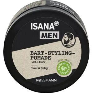 ISANA MEN Baardstylinggel - 1x 100 ml | Vorm en Stijl voor Baard en Haar | Formule zonder Microplastic