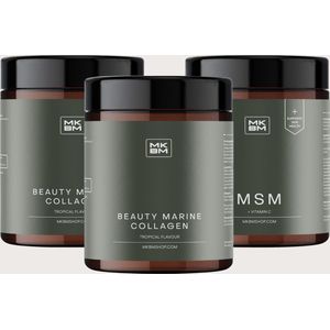MKBM - 2x Collageen en MSM poeder - Voordeelverpakking - Ideaal voor 90 dagen