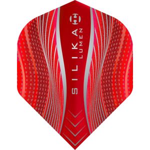 Harrows Silika Lumen NO2 Red Tough Crystalline Coated - Dart Flights