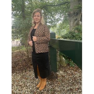 Hill Fashion- Spijkerrok - Lily - Norfy - Zwart - Maat 40