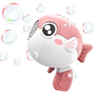 AnyPrice® Fish Toys - Bellenblaas Pistool - Bellenblaasmachine uitdeelcadeau - Inclusief navulling - Zomer Speelgoed voor Kinderen- Bubble Gun - Roze