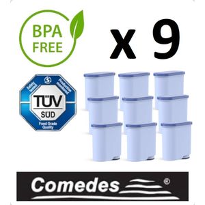 9x COMEDES waterfilter voor Philips Saeco AquaClean koffiemachines, vervangend Philips Saeco filter 9 stuks. Philips CA6903/10 Philips CA6903/22 Philips AquaClean Saeco CA6903/00 Saeco CA6903/01