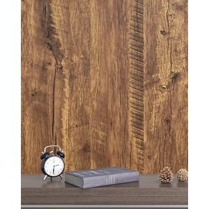Zelfklevend Behang Houtlook 44cm×10m - Vinyl Plakfolie voor Muren en Meubels