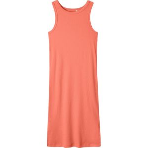 Name It - Hellemie Jurk - Oranje/Roze - Katoen/Elastaan