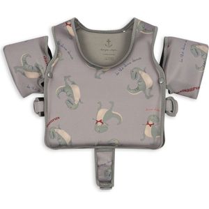 Konges Sløjd Zwemvest met afneembare zwemvleugels - Dansosaurus