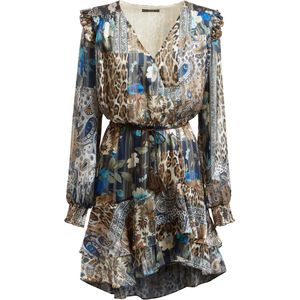 Guess Elea Dress Dames Jurk - Print- Maat XS