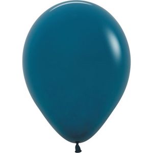 Sempertex Ballonnen Fashion Deep Teal | 50 stuk | 5 inch | 13cm
