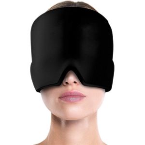 Bovista Migraine Masker - Headache Relief Cap - Migraine Muts - Hoofdpijn - Gel - Zwart