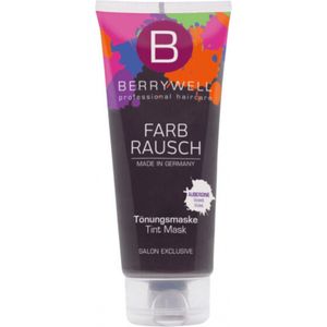 Berrywell color hair mask Farb Rausch Tint Mask AUBERGINE 201 ml