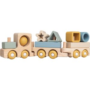 Baby's Only Houten speelgoedtrein - Swirl