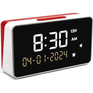 Spreekwekkers met 12-uurs of 24-uurs formaat