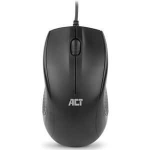 ACT AC5006 | Bedrade Muis | USB-A | 1000 DPI | Zwart