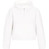 myMo - Sweatshirt - Hoodie - Relaxte Pasvorm - Halve Rits - Kangoeroezak