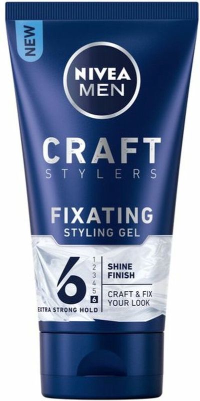 NIVEA Men Styling Shine Gel - 3 x 150 ml - Voordeelverpakking