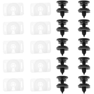 Allecto Premium - 10-delige set Deurpaneel Behoud Clips voor Audi TT TTRS (Mk2) - Duurzame Bevestigingsopties