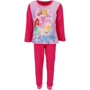 Prinsessen pyjama katoen roze maat 92