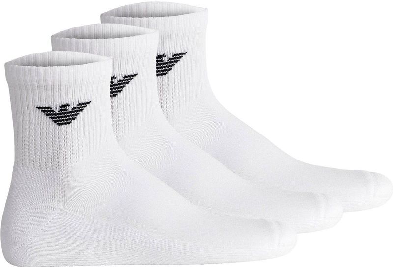 Emporio Armani - SPORTY SPONGE - Enkelsokken - Set van 3