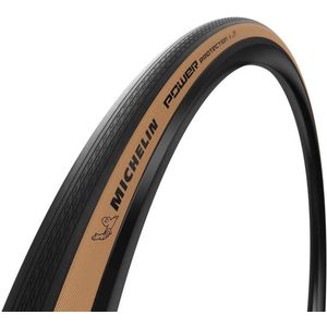 Michelin - Power Protection - Buitenband - Zwart/Bruin - ETRTO-maat 28-622
