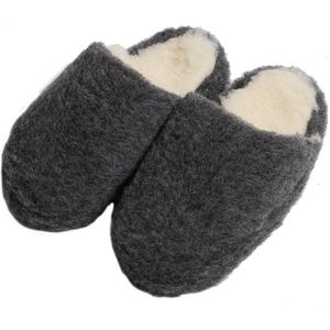 Alwero sloffen Basic Slipper Antraciet 41-42
