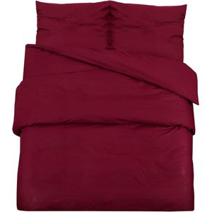 vidaXL-Dekbedovertrekset-lichtgewicht-200x220-cm-microvezel-bordeaux