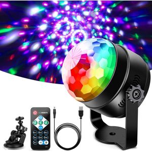 Discolamp - Disco lamp - Discolampen - Discobol - Dicolamp kinderen - Party lights - Must have voor elk feestje!