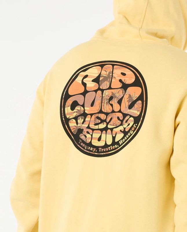 Rip Curl - Wettie Passage Icon - Sweatshirt - Met Rits