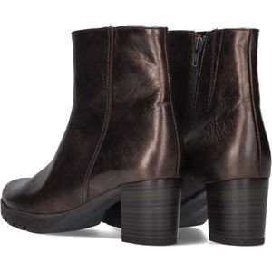 Gabor 071 Enkellaarsjes - Enkelboots met rits - Dames - Bruin - Maat 38