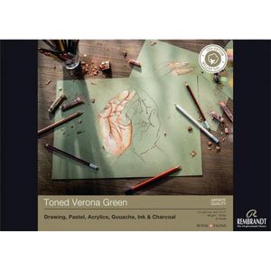 Tekenpapier - Verona Green - A3 - 180 grams - Rembrandt