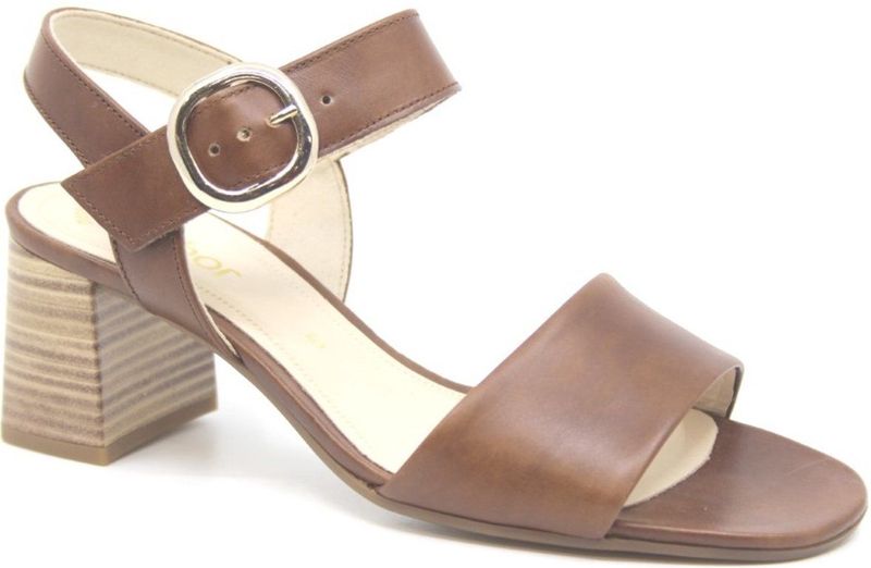 Gabor - 61.700 - Sandalette - Cognac Bruin - Wijdte F