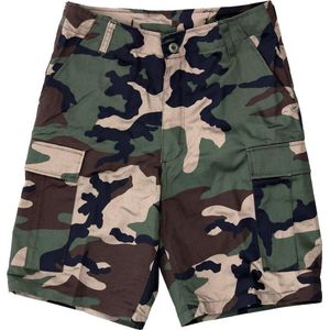 Fostex Garments - BDU short (kleur: Woodland / maat: XS)