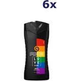 Axe - Unite - Douchegel - 6 x 250 ml - Voordeelverpakking