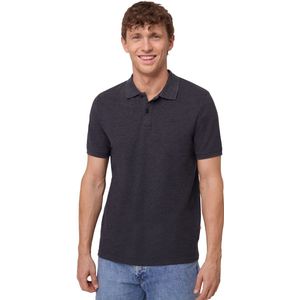 DANISH ENDURANCE - Classic Fit Poloshirt - Grijs Melange - Korte Mouw