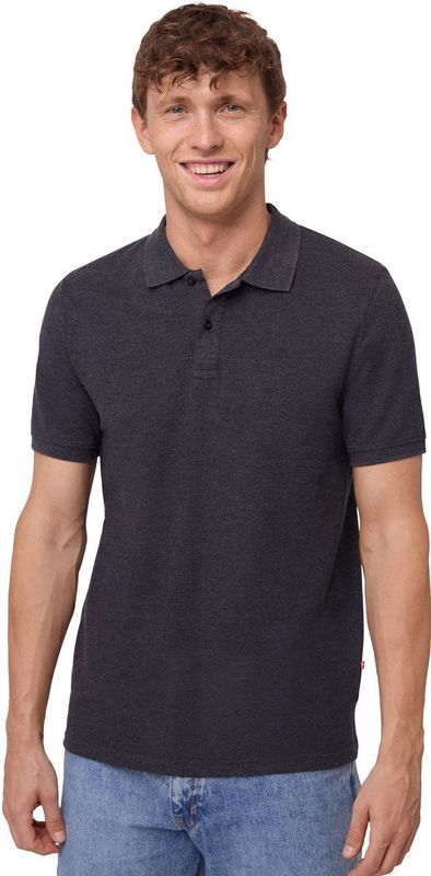 DANISH ENDURANCE - Classic Fit - Poloshirt - Grijs Melange - Korte Mouw