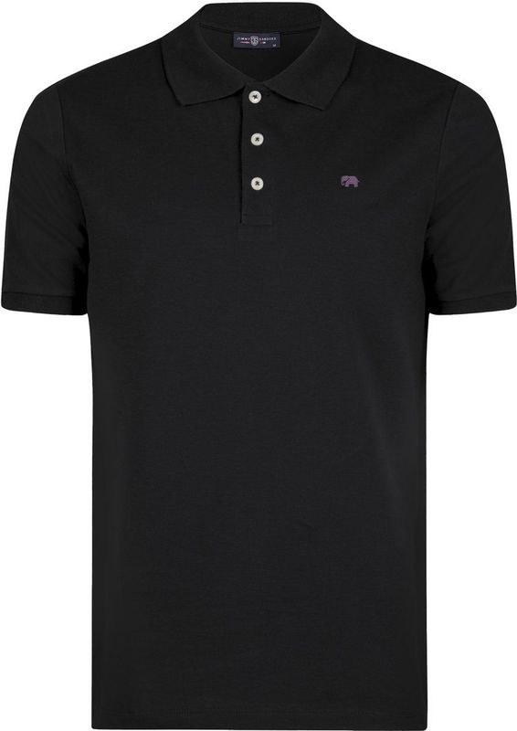 Jimmy Sanders Shirt  lila / zwart